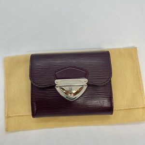 Authentic Louis Vuitton LV Epi short wallet